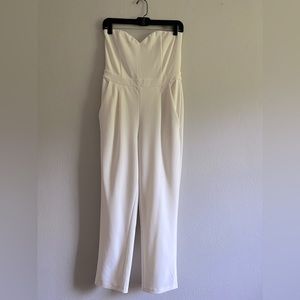 Strapless jumpsuit